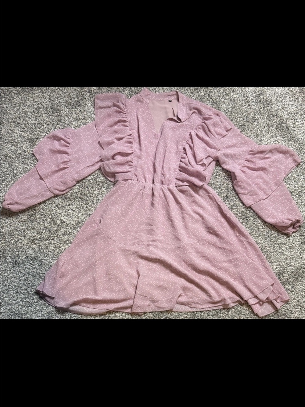 Mauve Polka Dot Blouse